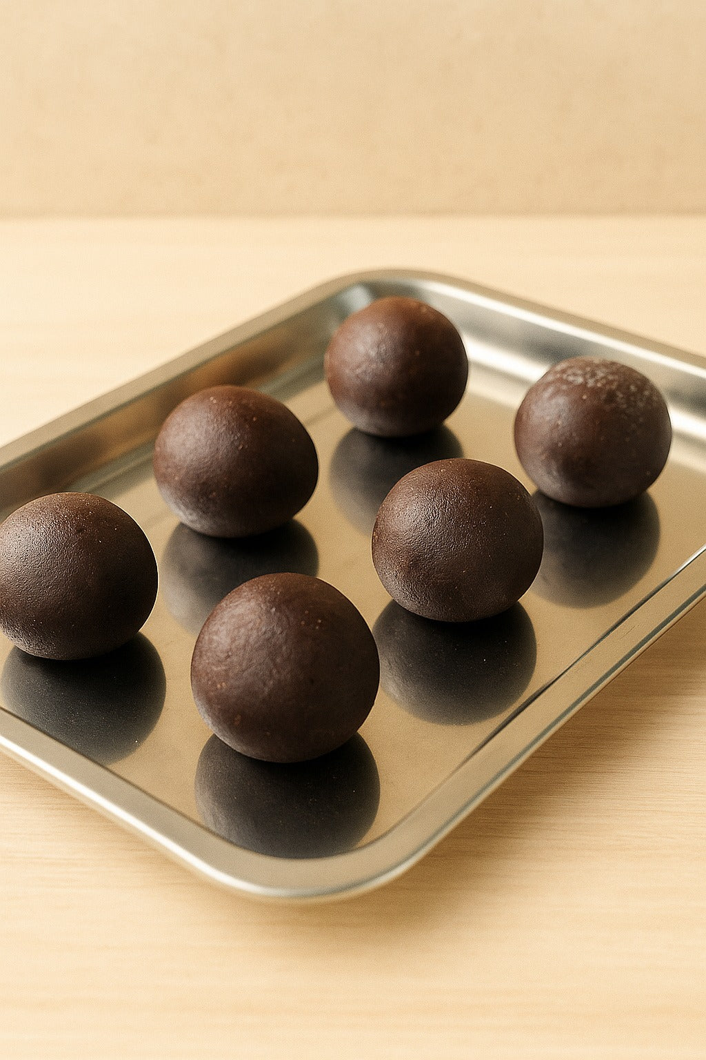 Double Choc Chip Cookie Dough Balls