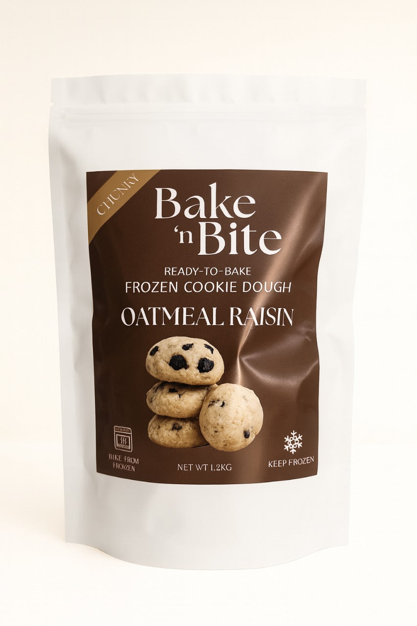 Oatmeal Raisin — Chunky NY-Style Cookie Dough Balls